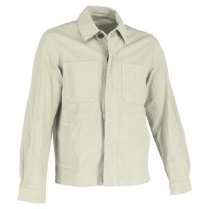 MR P. Garment-Dyed Overshirt in Green Cotton